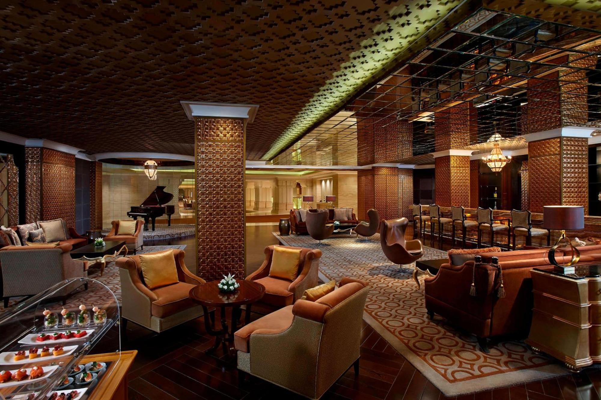فندق آي تي سي جراند تشولا، أحد فنادق لاكشري كولكشن، تشيناي المظهر الخارجي الصورة The lobby lounge