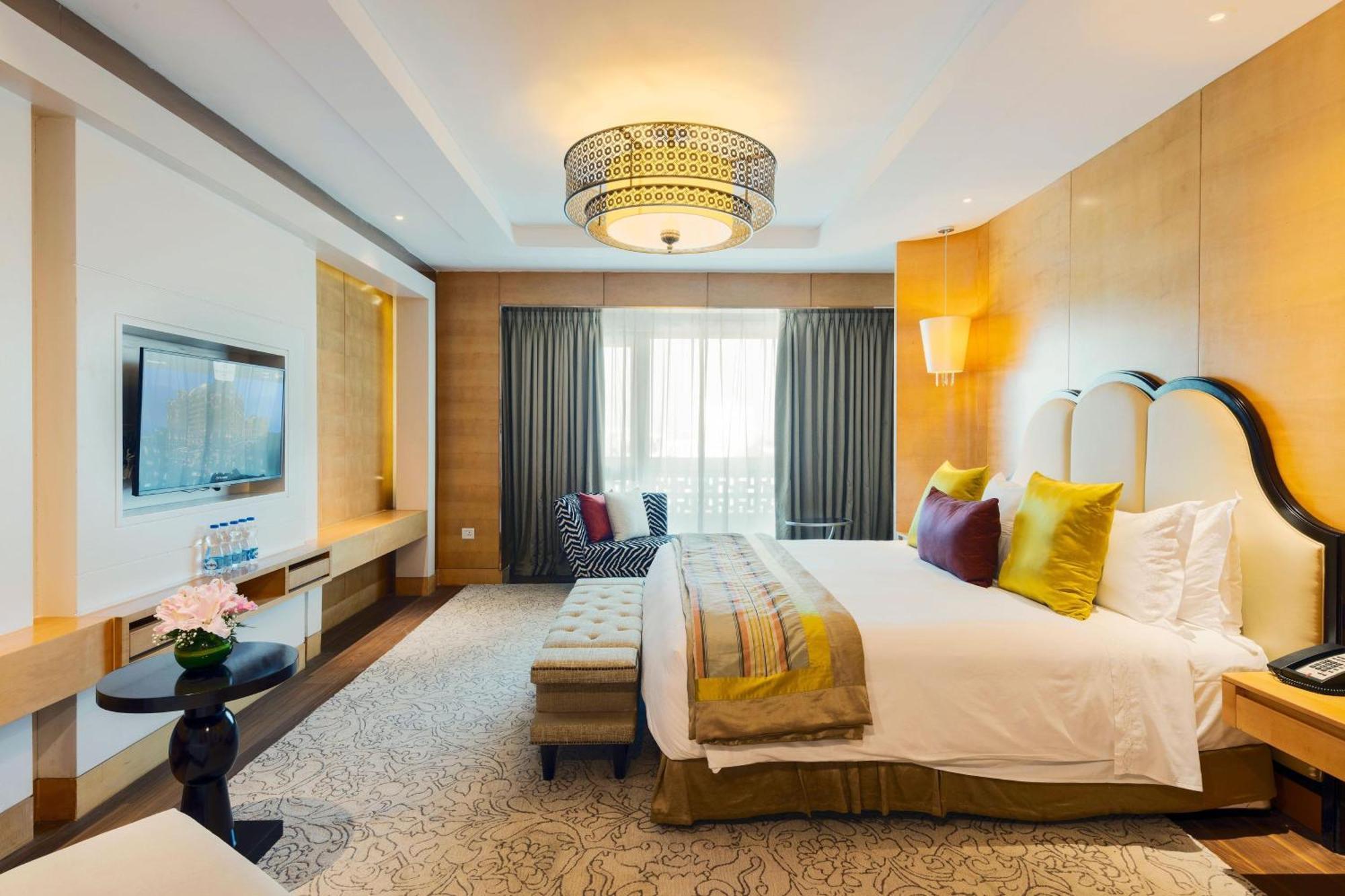 فندق آي تي سي جراند تشولا، أحد فنادق لاكشري كولكشن، تشيناي المظهر الخارجي الصورة A bedroom at the hotel