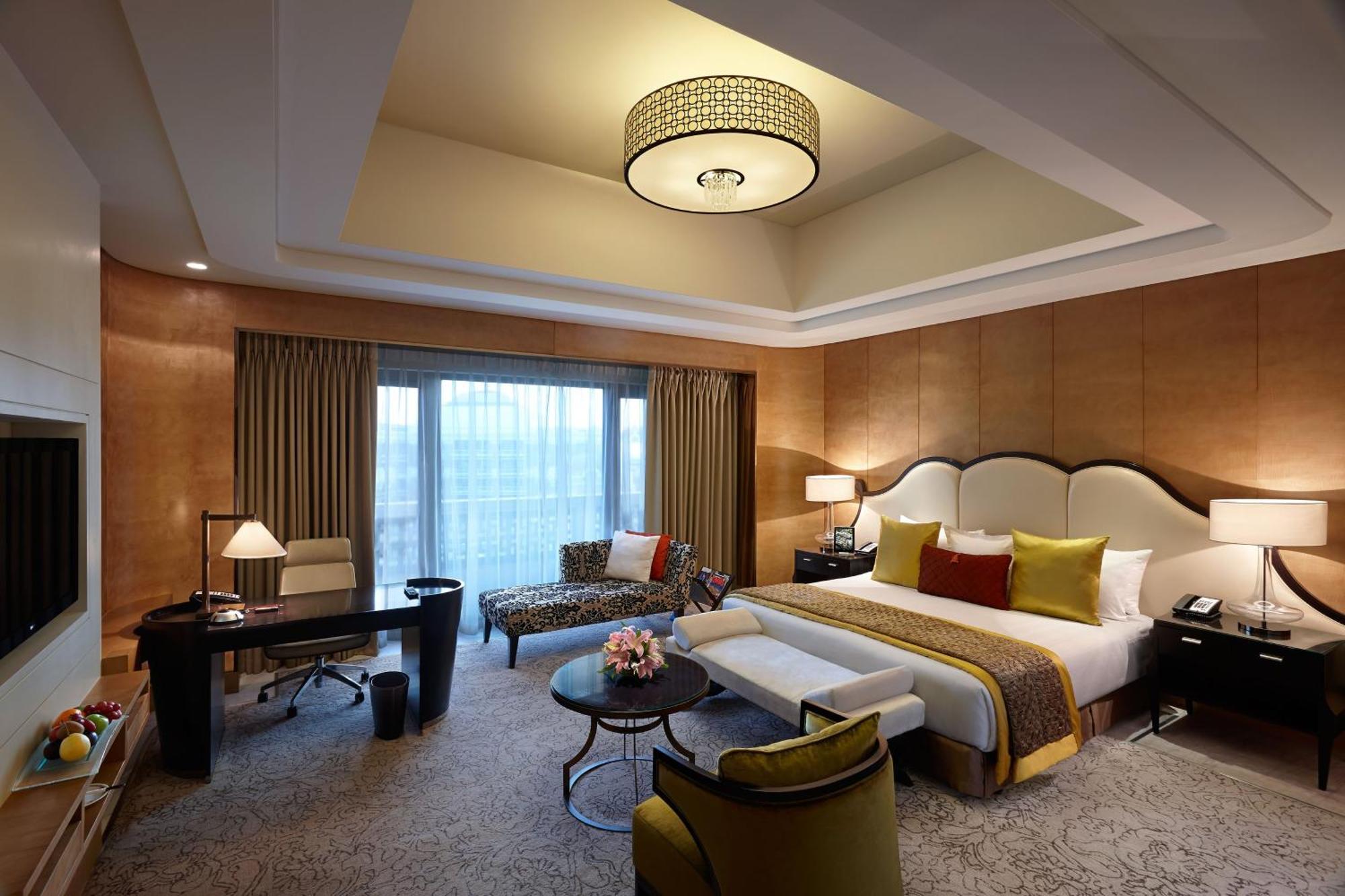 فندق آي تي سي جراند تشولا، أحد فنادق لاكشري كولكشن، تشيناي المظهر الخارجي الصورة A suite at the hotel